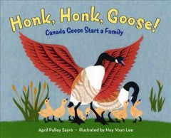 Honk, honk, goose! : Canada geese start a family  Cover Image