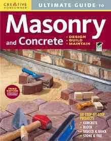 Ultimate guide to masonry and concrete. Cover Image