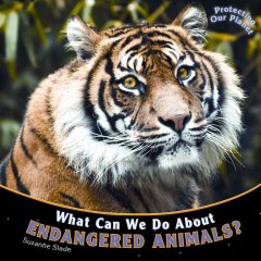 What can we do about endangered animals?  Cover Image
