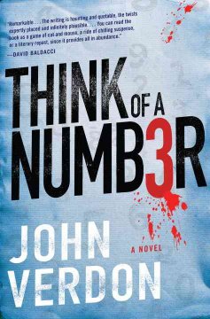 Think of a number : a novel  Cover Image