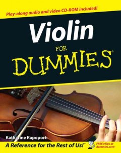 Violin for dummies  Cover Image