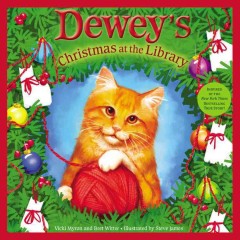 Dewey's Christmas at the library  Cover Image