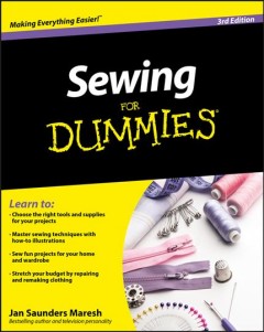 Sewing for dummies  Cover Image