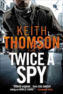 Twice a spy  Cover Image