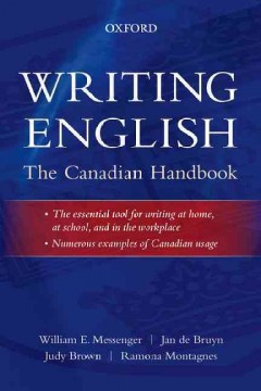 Writing English : the Canadian handbook  Cover Image