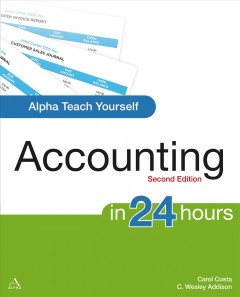 Alpha teach yourself accounting in 24 hours  Cover Image