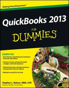 QuickBooks 2013 for dummies  Cover Image
