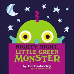 Nighty night, little green monster  Cover Image