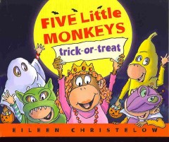 Five little monkeys trick-or-treat  Cover Image