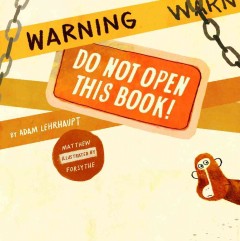 Warning, do not open this book!  Cover Image