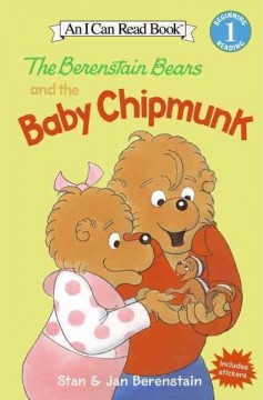 The Berenstain Bears and the baby chipmunk  Cover Image