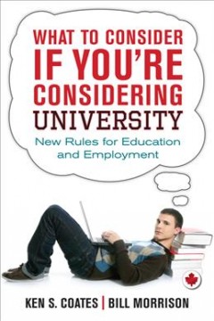 What to consider if you're considering university : new rules for education and employment  Cover Image