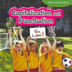 Capitalization and punctuation  Cover Image