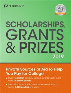 Peterson's scholarships, grants & prizes. Cover Image