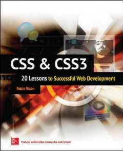 CSS & CSS3 : 20 lessons to successful web development  Cover Image
