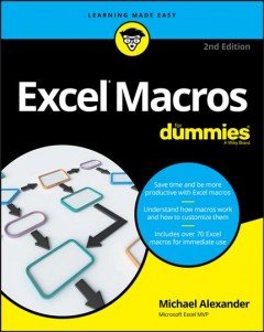 Excel macros for dummies  Cover Image