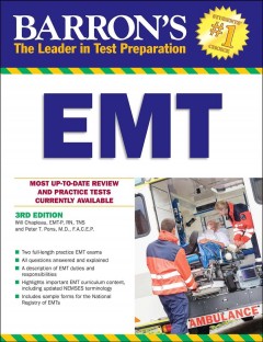 Barron's EMT, emergency medical technician exam  Cover Image