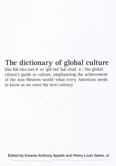 The dictionary of global culture  Cover Image
