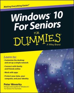 Windows 10 for seniors for dummies  Cover Image
