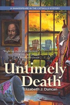 Untimely death : a Shakespeare in the Catskills mystery  Cover Image
