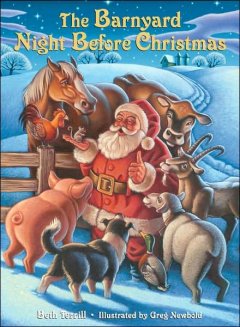 The barnyard night before Christmas  Cover Image