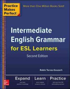 Intermediate English grammar for ESL Learners  Cover Image