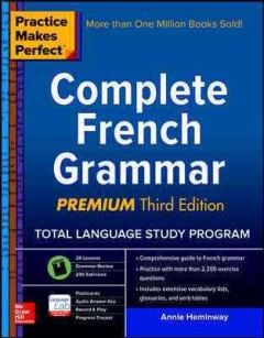 Complete French grammar  Cover Image