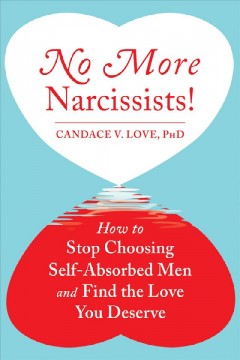 No more narcissists! : how to stop choosing self-absorbed men and find the love you deserve  Cover Image