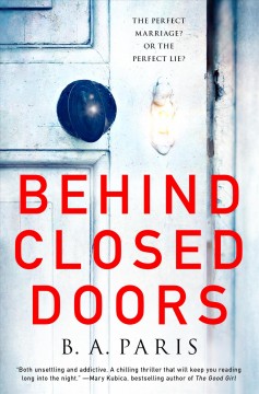 Behind closed doors  Cover Image