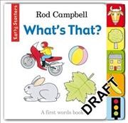 What's that?  Cover Image