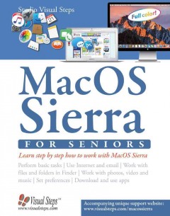MacOS Sierra for seniors : learn step by step how to work with MacOS Sierra  Cover Image