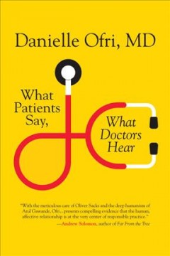 What patients say, what doctors hear  Cover Image