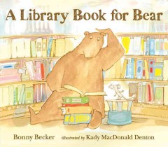 A library book for bear  Cover Image