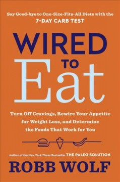 Wired to eat : turn off cravings, rewire your appetite for weight loss, and determine the foods that work for you  Cover Image