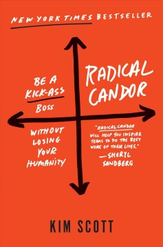 Radical candor : how to be a kick-ass boss without losing your humanity  Cover Image