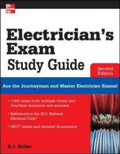Electrician's exam study guide  Cover Image