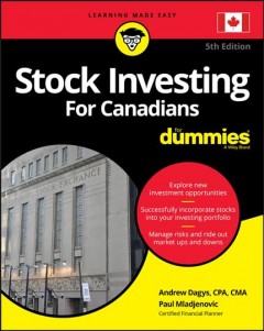 Stock investing for Canadians for dummies  Cover Image