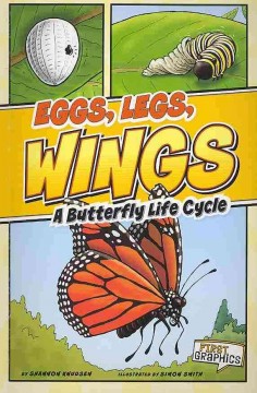 Eggs, legs, wings : a butterfly life cycle  Cover Image