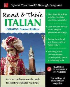 Read & think Italian  Cover Image