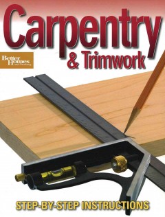 Carpentry & trimwork  Cover Image