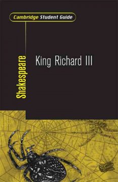 Shakespeare : King Richard III  Cover Image