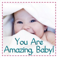 You are amazing, baby!. Cover Image