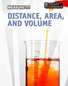 Distance, area, and volume  Cover Image