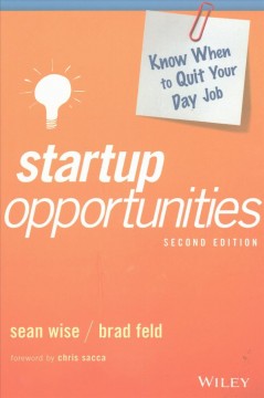 Startup opportunities : know when to quit your day job  Cover Image