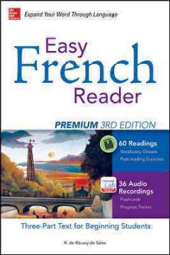 Easy French reader : a three-part text for beginning students  Cover Image