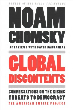 Global discontents : conversations on the rising threats to democracy  Cover Image
