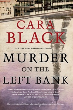 Murder on the Left Bank  Cover Image