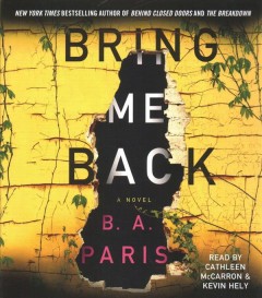 Bring me back Cover Image