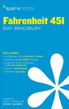 Fahrenheit 451 ;  SparkNotes  Cover Image