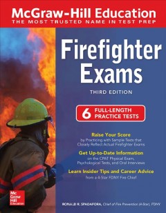 McGraw-Hill Education firefighter exams  Cover Image